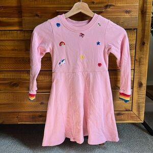 Hanna Andersson Girls Rainbow 🌈 Unicorns 🦄 Dress